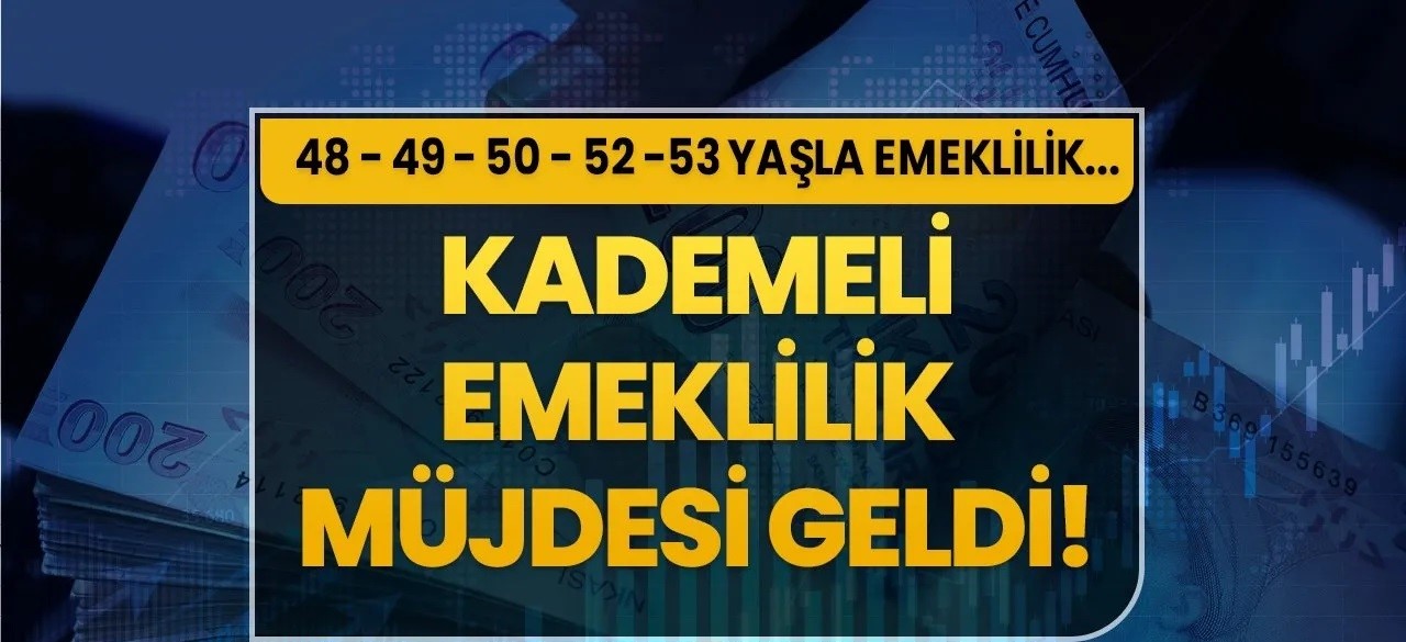 KADEMELİ EMEKLİLİK SON DAKİKA GELİŞMELER Kademeli emeklilik ne zaman çıkacak, çıkacak mı? 2000-2008 arası sigortalılara kademeli (erken) emeklilik gelecek mi?