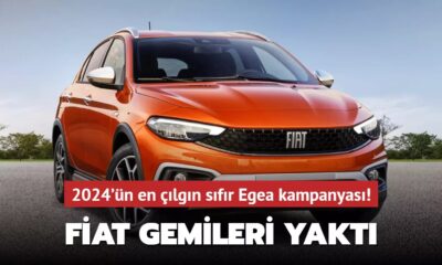 Fiat Egea kampanyası! Fiyatı tam 245 bin TL birden dibe çakıldı