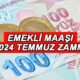 SSK Bağkur emekli zam tablosu! Temmuz zammı ne kadar? 10,11,12,13 bin lira alan emeklilerin zamlı maaşları tam liste...