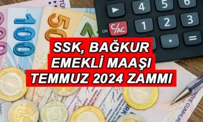Zamlı Emekli Maaşlar 2024! Temmuz Emekli Maaş Ödeme Takvimini Açıkladı!