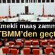 Emekli maaş zammı TBMM’den geçti