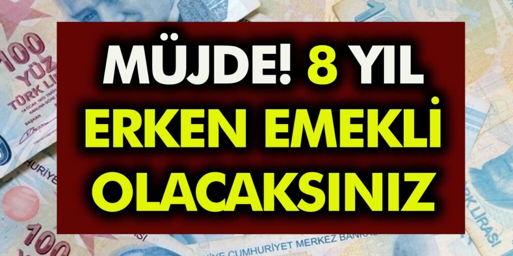 3600 4300 5400 Gün Erken Emeklilik İçin Yeterli! Prim-Gün-Yaş Tablosu Sil Baştan Yazıldı