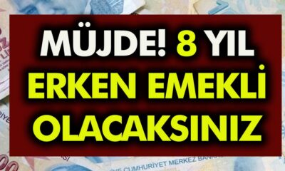 3600 4300 5400 Gün Erken Emeklilik İçin Yeterli! Prim-Gün-Yaş Tablosu Sil Baştan Yazıldı