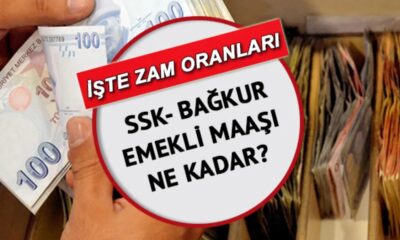 SGK, Bağ-Kur 4A 4B 4C Zamlı Emekli Maaşı Hesaplama Değişti! İşte Yeni Oranlar ve Zamlı Maaşlar…