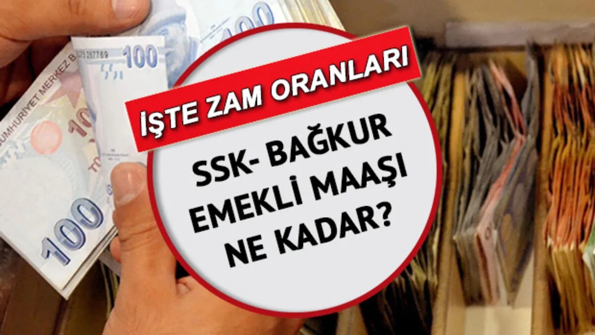 SGK, Bağ-Kur 4A 4B 4C Zamlı Emekli Maaşı Hesaplama Değişti! İşte Yeni Oranlar ve Zamlı Maaşlar…