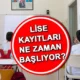 MEB LİSE KAYIT DÖNEMİ! Lise Kayıtları Ne Zaman Başlıyor? MEB Lise Kayıt ve Nakil Takvimi Açıklandı