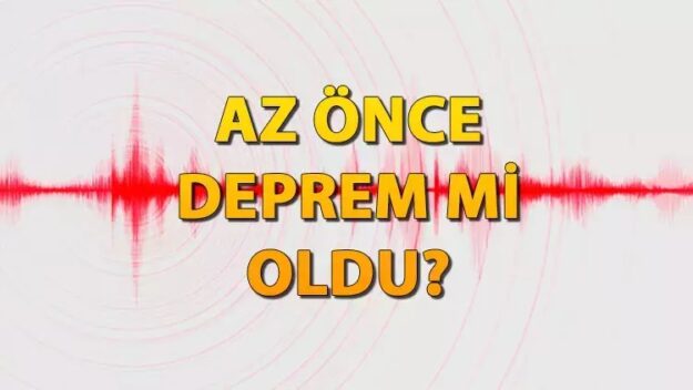 DEPREM HABERLERİ 20 TEMMUZ DEPREM Mİ OLDU Deprem nerede, kaç şiddetinde oldu Kandilli AFAD son depremler