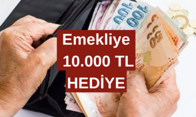 SSK Üzerinden Emeklilere Geri Ödemesiz Nakit Para Ödemesi! Tam Tamına 10.000 TL