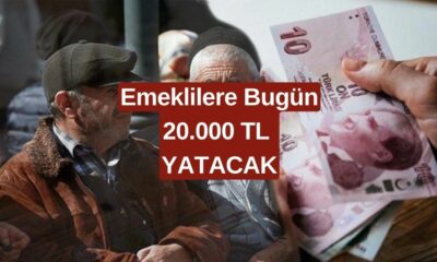 Emekliler Bu Habere Deli Gibi Sevinecek! 20.000 TL Destek Hesabınıza Bugün Yatacak