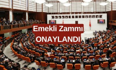 TBMM Emekli Zammını Onaylandı