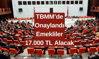 Son Dakika! TBMM Onayladı: Emeklilere 17.000 TL Nakit Ödeme Verilecek