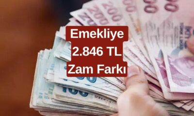 Emekliye En Az 2.846 TL Zam Farkı! Şimdi Tarih Belli Oluyor