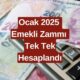 ZAM TAKVİMİ! Emekliye 2025'te Dev Zam: Maaşlar %14.60 Artıyor, Refah Payı Beklentisi Zirvede!