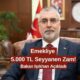 Emekli Maaşlarına 5.000 TL Seyyanen Zam! Bakan Işıkhan Açıkladı