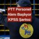 KPSS Şartı Olmaksızın PTT'den Personel Alımı Başladı! Kimler Başvurabilir?