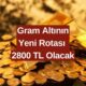 Altında Yükseliş Başladı! Uzman İsim Gram Altın 2800 TL'ye Çıkacak Dedi