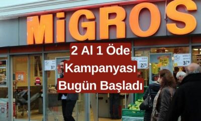 Migros'ta 2 Al 1 Öde Kampanyası Başladı! Yumuşatıcı, Sıvı Detarjan ve Pek Çok Üründe İndirim Yapıldı