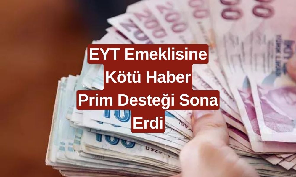 EYT'li Çalışana Prim Desteği Kaldırıldı! Kişi Başı Maliyet Bin TL Artacak