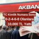 Akbank TC Kimlik Numarasının Sonu 0-2-4-6-8 Olanların Hesabına 15.000 TL Yatırdı