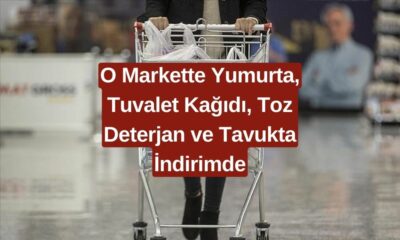 O Markette Kaçırılmayacak Dev İndirim Fırsatı! Yumurta, Tuvalet Kağıdı, Toz Deterjan ve Tavukta Büyük İndirim