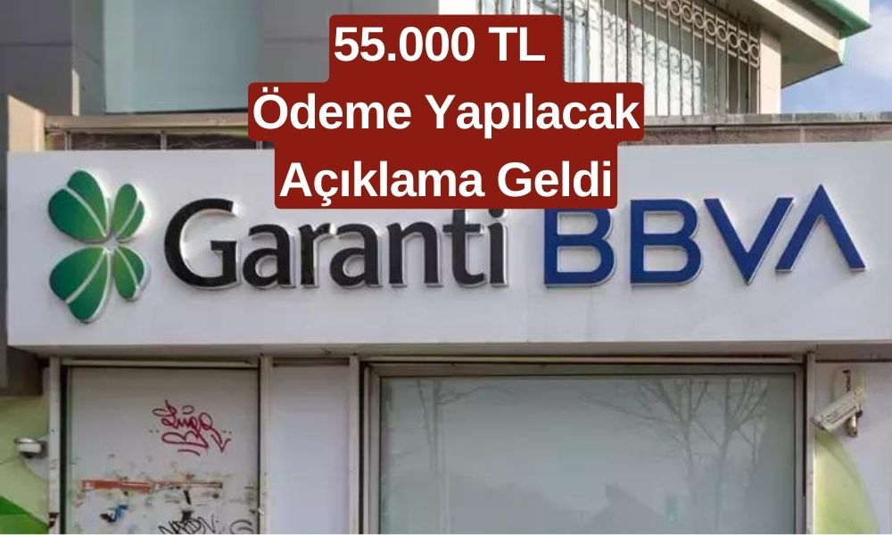 Garanti BBVA'dan Şaşırtan Fırsat! Nakit İhtiyacı Olana 55 Bin TL Veriliyor