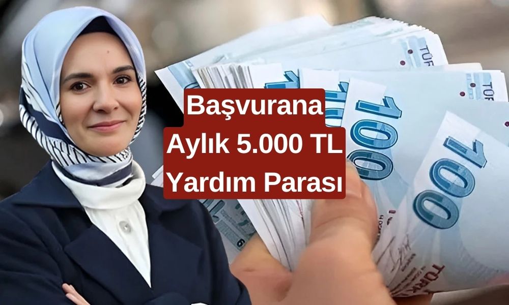 Başvuru Şartlarını Sağlayanlara Aylık 5 Bin TL Yardım Parası Yatıyor! İşte Şartlar