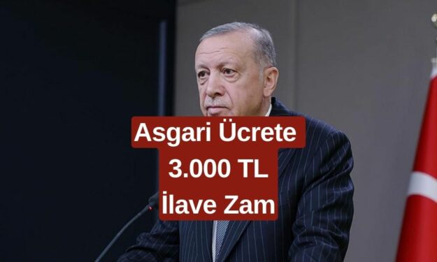 Asgari Ücrete Ara Zam Hakkında Açıklama Geldi! 3.000 TL İlave Zam