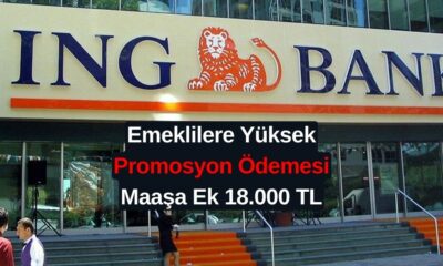 ING Bankası'ndan Emeklilere Rekor Promosyon Fırsatı! 3 Yıl Kalma Sözü Verene 18.000 TL Promosyon