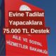 Bakanlık'tan Evine Tadilat Yaptırmak İsteyenlere 75.000 TL Yardım! Tek Seferlik Ödenecek