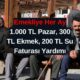 Emeklilere Büyük Müjde: Her Ay 1.000 TL Pazar, 300 TL Ekmek, 200 TL Su Faturası Yardımı