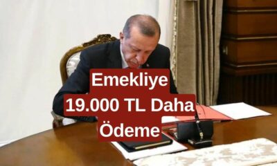 Cumhurbaşkanı Duyurdu! Emeklilere Destek İçin 19.000 TL Daha Ödeme Yapılacak