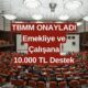 TBMM Onayladı: Emeklilere ve Çalışanlara 10.000 TL Destek! Paranızı Çekebilirsiniz