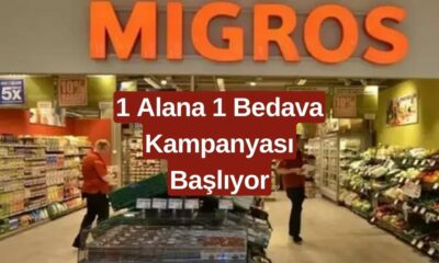 Migros'tan Alışveriş Çılgınlığı! 1 Alana 1 Bedava Kampanyası ile Kaçırılmayacak Fırsatlar