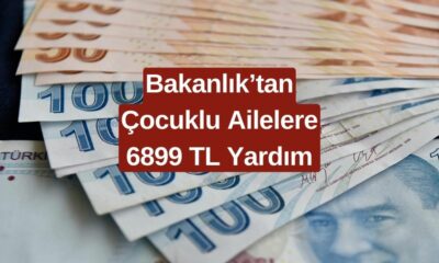 Çocuklu Ailelere Aylık 6899 TL Yardım! Aile Bakanlığı Ailelere Müjdeyi Verdi