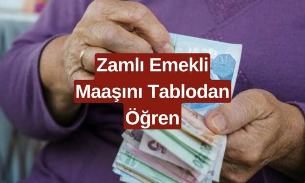 SSK, BAĞKUR Emekli Maaşı Hesaplaması! Tabloya Bak Yeni Maaşını Öğren