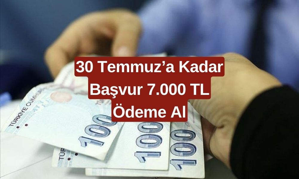 SSK Emeklisine Müjde Geldi! Temmuz Ayının Sonuna Kadar Başvuru Yapan 7.000 TL Alacak