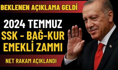 SSK ve Bağ-Kur emeklisi BEKLENEN AÇIKLAMA GELDİ! Emekli Maaş ZAMMI belli oldu!