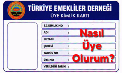 Türkiye Emekliler Derneği'ne Üye Miyim?