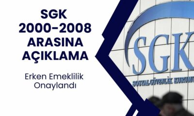 2000-2008 Dönemi Sigorta Başlangıcı Olanlar İçin SGK’dan Açıklama!