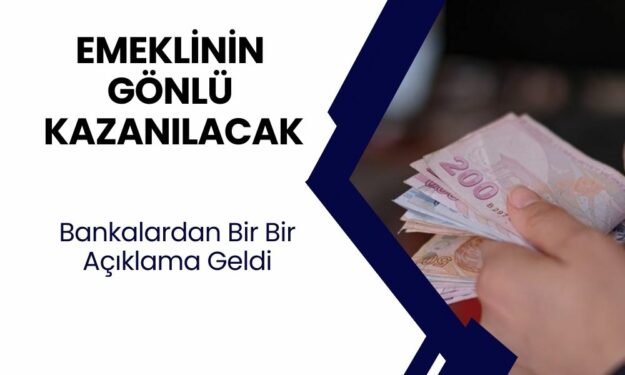 Garanti BBVA, Yapı Kredi, Ziraat Bankası, Halkbank, ING Bank Emeklilere İyi Haberi Verdi! Onlarda ZAM Yaptı