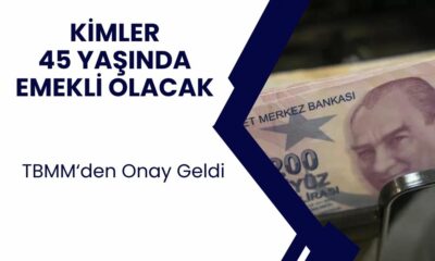 TBMM’den ONAY GELDİ! 45 Yaş Emeklilik Piyangosu Çıktı