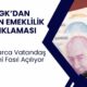 SGK'dan Erken Emeklilik Açıklaması! 50 Yaş Altın İçin Büyük Fırsat