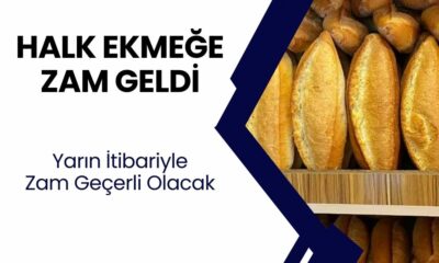 Yarından itibaren geçerli olacak! Halk ekmeğe zam yapıldı