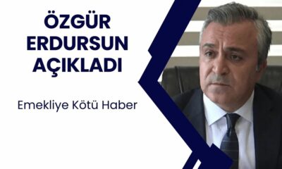 Milyonlarca emekliye Temmuz zammından sonra BİR KÖTÜ HABER DAHA! Özgür Erdursun Açıkladı