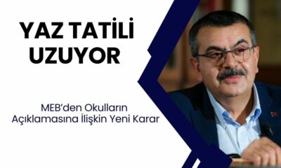 Yaz Tatili Uzuyor! Öğretmen ve Öğrenciler İçin MEB'den Kritik Karar! Yeni Tarih Açıklandı