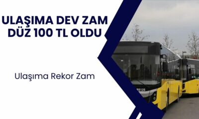 Ulaşıma Yeni zam kararı SON DAKİKA açıklandı! Düz hesap 100 TL yapıldı