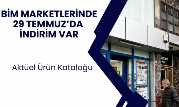 BİM marketlerde 29 Temmuz'da bu ürün BEDAVA DAĞITILACAK! O güne özel kampanya kaçırılmaz