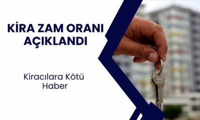 Kira zam oranı açıklandı