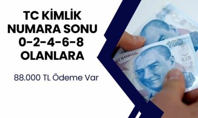 Ziraat Bankası TC Kimlik Son Rakamı 0-2-4-6-8 Olanlara 88.000 TL Nakit Ödemeye Başladı