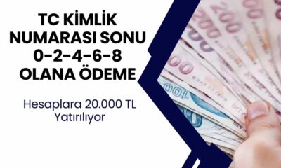 Ziraat Bankası TC Kimlik Numarasının Sonu 0-2-4-6-8 Olanların Hesabına Trink 20.000 TL Veriyor